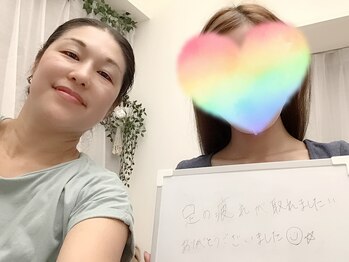 メリアーラ 青山店(MERIALA)/足の疲れと肩首が気になったので