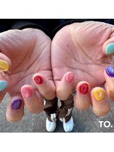 トゥーネイル バイ フォーク 仙川(To.nail byFOLK)/カラフルネイル