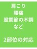 【人気No1：痛み解消整体×姿勢整体】肩こりや腰痛など症状や悩みが2つある方