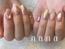 ナナ 白金高輪(nana)/ミラー ニュアンスフラワー