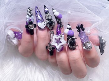 ルル 関内(LuLu)の写真/【豊富なカラーバリエーション・選べる豊富なパーツ☆】【パーツ付け放題☆スカルプワンカラ―￥12980】