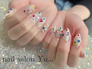 カラフルポップnail