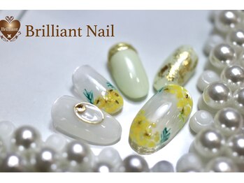 ブリリアント/フラワーデザイン♪