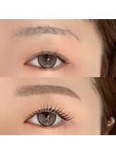 エルア 岡山店(elua)/まつ毛パーマ/パリジェンヌ/眉毛