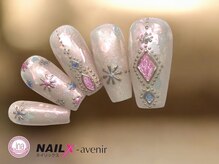 ネイリックス アヴェニール(NAILX avenir)/ホワイトマグネット＋モロッカン