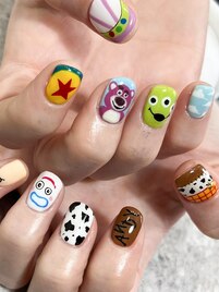 キャラクターネイル