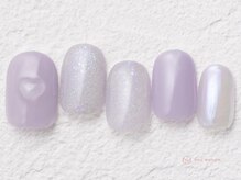 ネイルメゾン 新宿店(NAIL MAISON)/ハートぷっくりマグネット¥6800