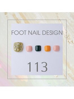 はあとねいる 東武宇都宮駅前店/Foot nail design 113