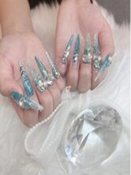 ルビー(RUBY)の写真/【チップ長さだし10本¥7000~】お得な値段で長さだしできます☆パーツやストーン付け放題メニューも◎