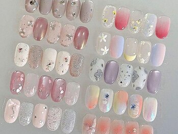 ウエスト コースト ネイルサロン(West coast Nailsalon)の写真/【学割U24ワンホン定額¥2980】カラー1000色以上!トレンドネイルをリーズナブルに楽しめる♪パラジェル/池袋