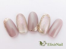 エリクサーネイル 神田(Elixir Nail)/シンプル &nbsp;/クーポン使用