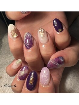 エムズネイル サベージ(M's nails Savage)/ニュアンスネイル