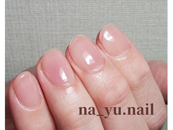 ナユネイル(na_yu.nail)/自爪風クリアネイル 3/3