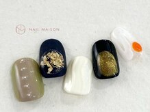 ネイルメゾン 梅田(NAIL MAISON)/個性派ゴールドインク