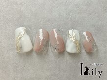 リリー 橋本店(Lily)/ミラー塗りかけアート