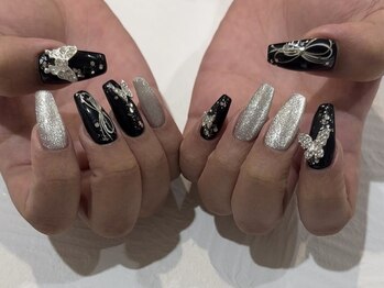 プラス サード(Plus 3rd)/水引きネイル by yuki.i