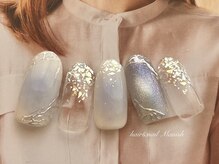 マニッシュ(Manish)/水色チークネイル