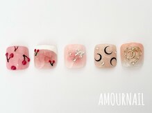 アムールラッシュ 新宿店(Amour lash)/フット 親指アートコース