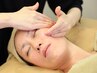 【むくみ・エラ張り】筋膜リリース小顔フェイシャルコース80分ヘッドスパ付