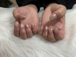 マグネットネイル／ラメネイル