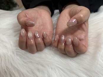 アトリエハルミナ バイ バラ 三島店(atelierharumina by valla)/マグネットネイル／ラメネイル