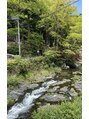 クララエステティック カシハラ(CLALA aesthetic Kashihara)&nbsp;お休みの日には自然豊かなところに出かけることが多いです