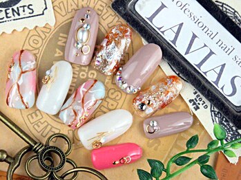 プロフェッショナル ネイルサロン ラヴィアス(LAVIAS)/【定額メニュー】オシャレアート