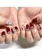 テラックス/ダルメシアンネイル