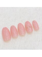 ピンキー(PINKY)/上品ピンクネイル