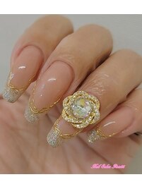 ラメネイルアクセサリー
