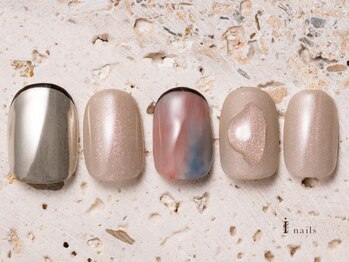 アイネイルズ 吉祥寺店(I nails)/シンプルニュアンス