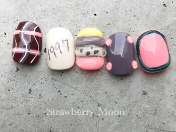 サロンストロベリームーン(Salon Strawberry Moon)/ちぐはぐ¥8500 ※KEITO担当