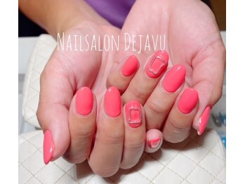 デジャヴ(Dejavu)/夏のワンカラーネイル