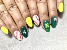 ラキネイル(LAKI Nail)/野球ネイル