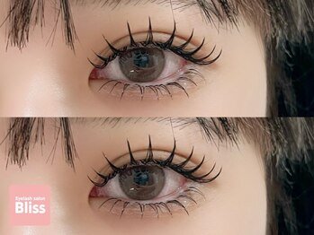 ブリス(Bliss)の写真/【可愛すぎる韓国風束感まつげつくります◎】扱い易くてモチがいいのが人気の秘密♪