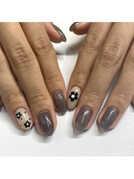 アローナ ネイル(Arona nail)/お花ネイル
