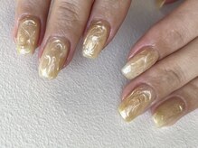 クルネ(QULNE)/イエローマーブル ニュアンス