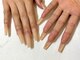 ネイルサロン(Nail salon)の写真/《スカルプも大人気☆》爪の形に自信がない…という方にも◎長さ出しで指先を美しく華やかに！