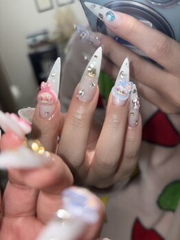 大人気ラブブネイル