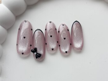 ハートドットネイル