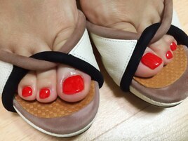 大人気のフットネイル