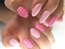 ネイル サロン コービーズ(nail salon COBES)/乙女チェック☆