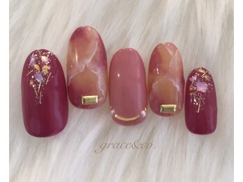 グレイスアンドコー(grace&co.)/デザインネイル［6］