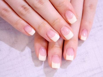 ラルネイル 大宮(Lull. nail)/*オフホワイト*フレンチ*
