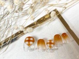 チェックネイル♪