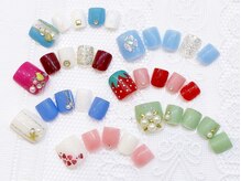 ネイルコレクション ピンク(Nail Collection Pink)/フットジェル定額￥7990～9990