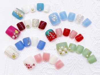 ネイルコレクション ピンク(Nail Collection Pink)/フットジェル定額¥7990~9990