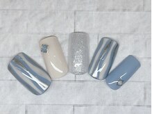 アルセア 上野御徒町店(Alcea)/ニュアンスネイル　ラメ