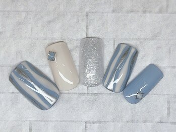 アルセア 上野御徒町店(Alcea)/ニュアンスネイル ラメ