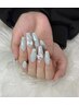 人気◎【定額ネイル☆】10本長さ出し＋シンプルアート¥16,500